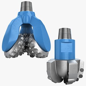Drill Bit Collection 3D model
