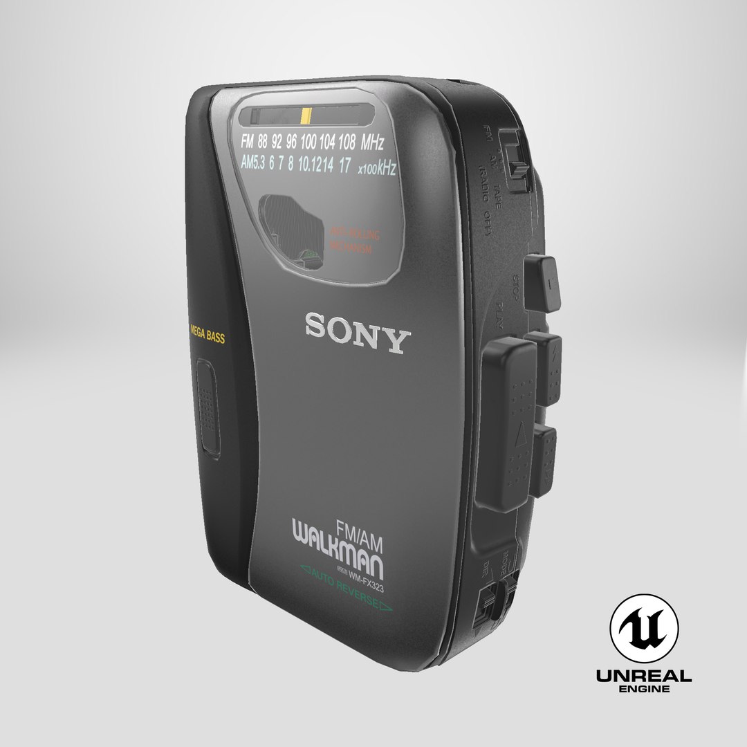 Classic Portable Music Player Sony Walkman 3D model https://p.turbosquid.com/ts-thumb/xy/2aPlDd/8I/stemcell_unreal_render/png/1740477449/1920x1080/fit_q87/30d00e20213c156ff0b2c3d32f3b75604559fdca/stemcell_unreal_render.jpg