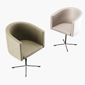 Modern work chair 3D