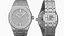 Audemars Piguet Royal Oak Silver-Toned White Gold Grande Tapisserie
