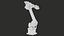 Industrieroboter Kuka KR12 Rigged PBR