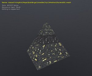 3D Greeble Pyramid NH