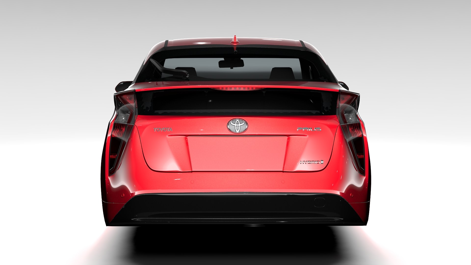 Toyota Prius Flying 2017 3d 3ds
