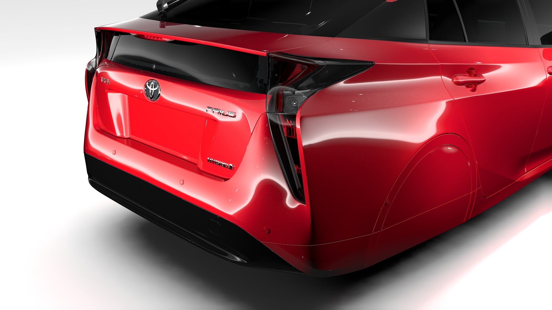 Toyota Prius Flying 2017 3d 3ds