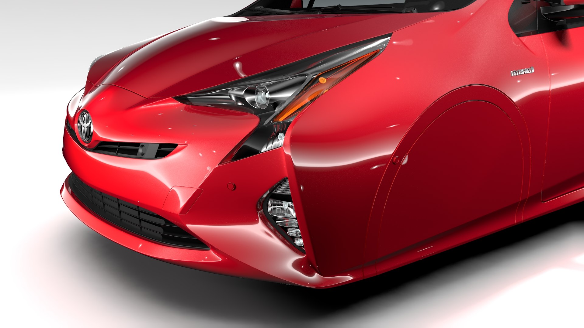 Toyota Prius Flying 2017 3d 3ds