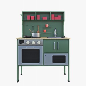 toy kitchen 3D