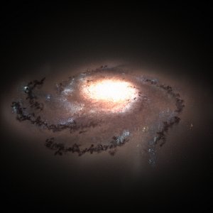 3d galaxy m101