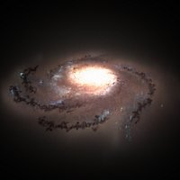 Galaxy spiral m101