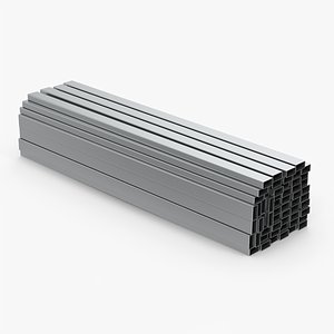 Stack Of Metal Bars