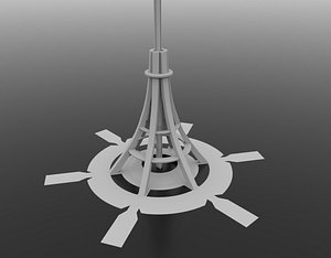 international space elevator model