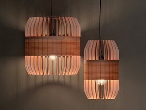 Lath Pendant Lamp