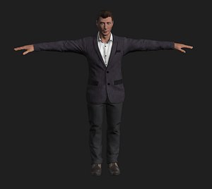 Human 3D Character ( Unity 3D Ready)