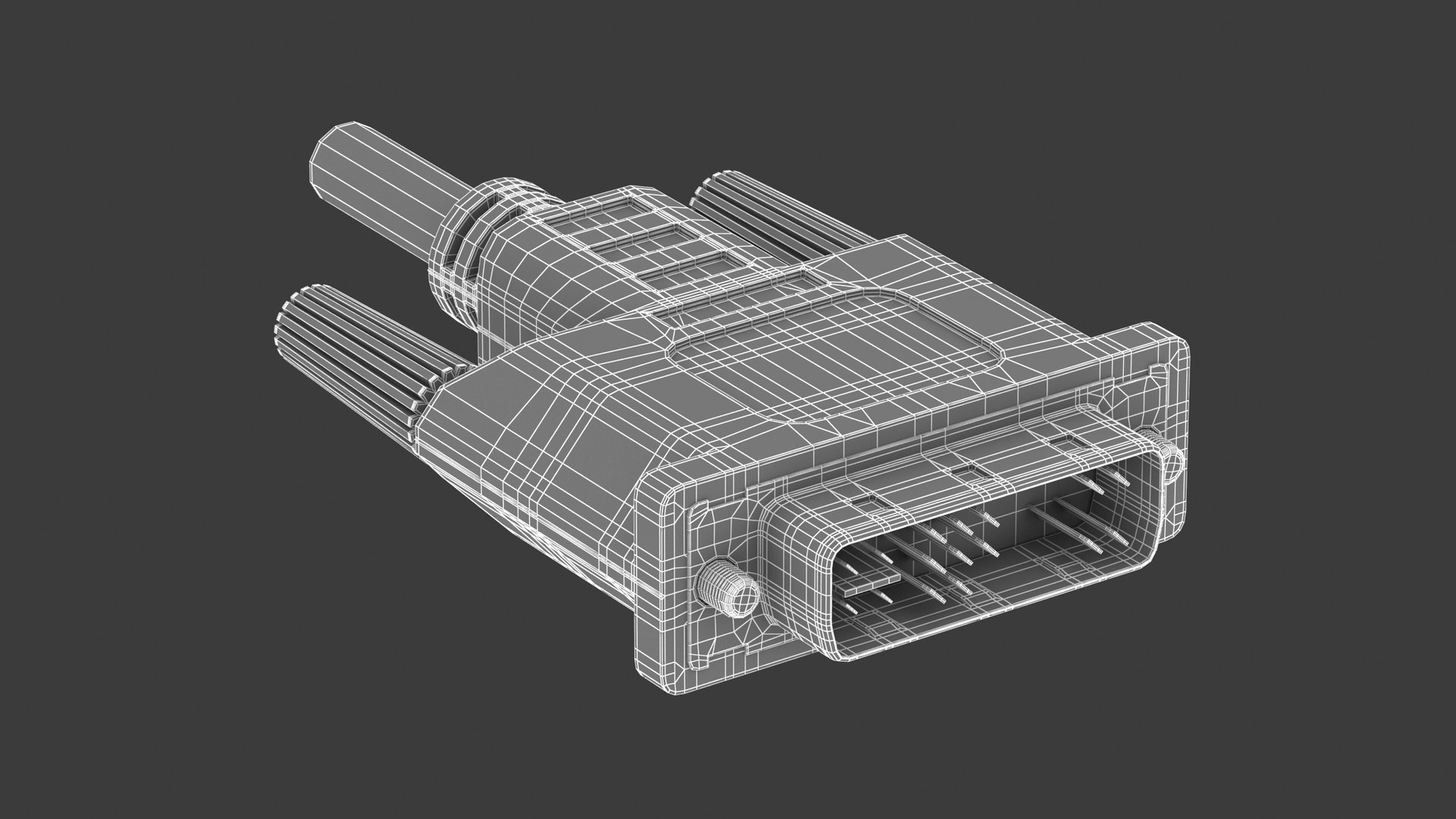 3D Connectors Visual Model - TurboSquid 1641598