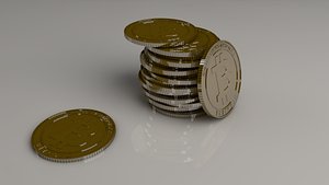 3dsmax coin bitcoin bit