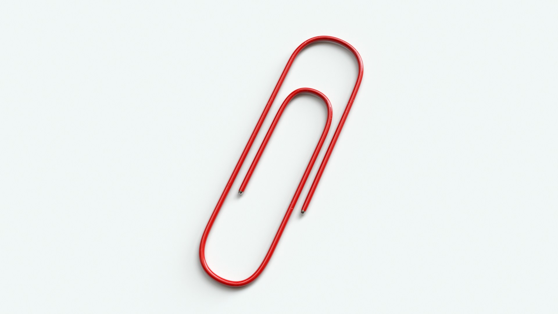 Plastic Coated Paperclip - 3D Asset 3D model - TurboSquid 1898470