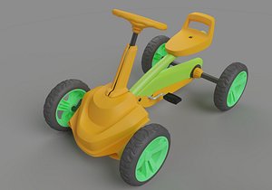 3D pedal kart design