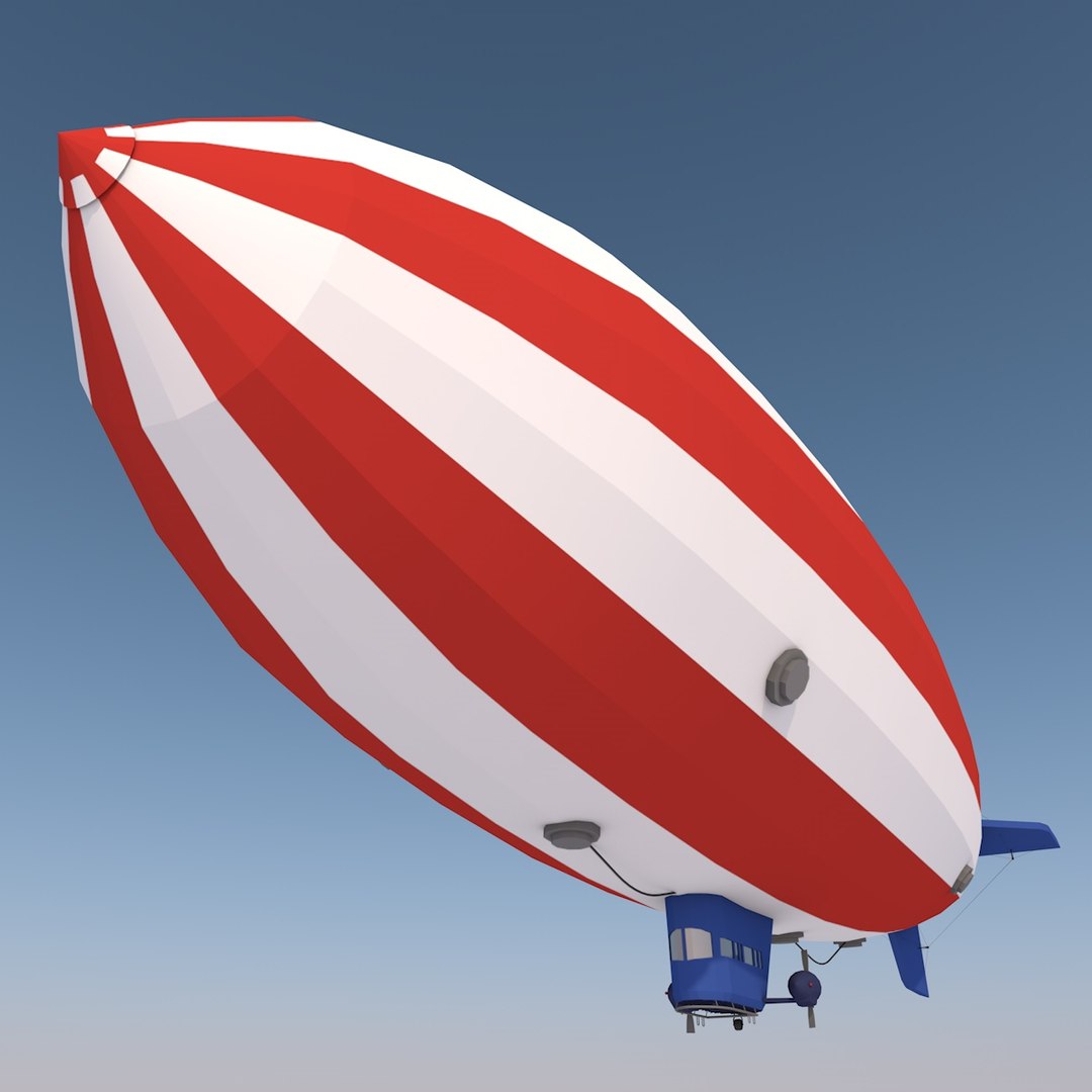 Zeppelin Airship Model - TurboSquid 2207919