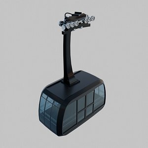 3D Aerial tramway