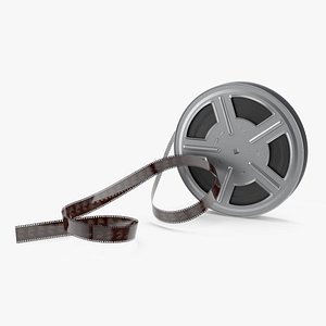 Vintage Film Reel and Strip