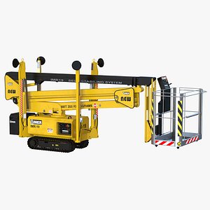telescopic boom lift yellow max