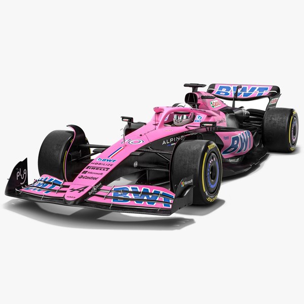 Alpine A523 F1 Team Formula 1 Season 2023 3D