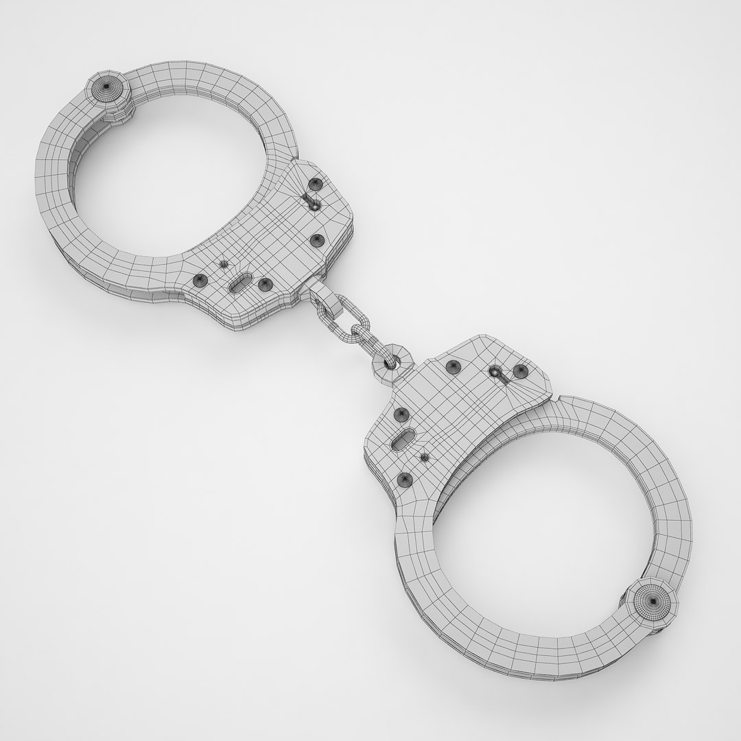 3D Handcuffs Model - TurboSquid 1216693