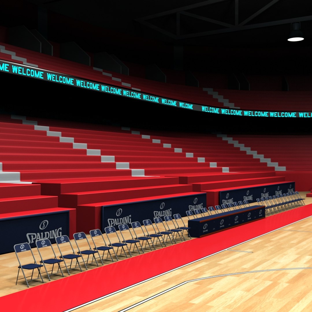 3d Model Basketball Arena