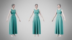 Dress 31 Dark Cyan
