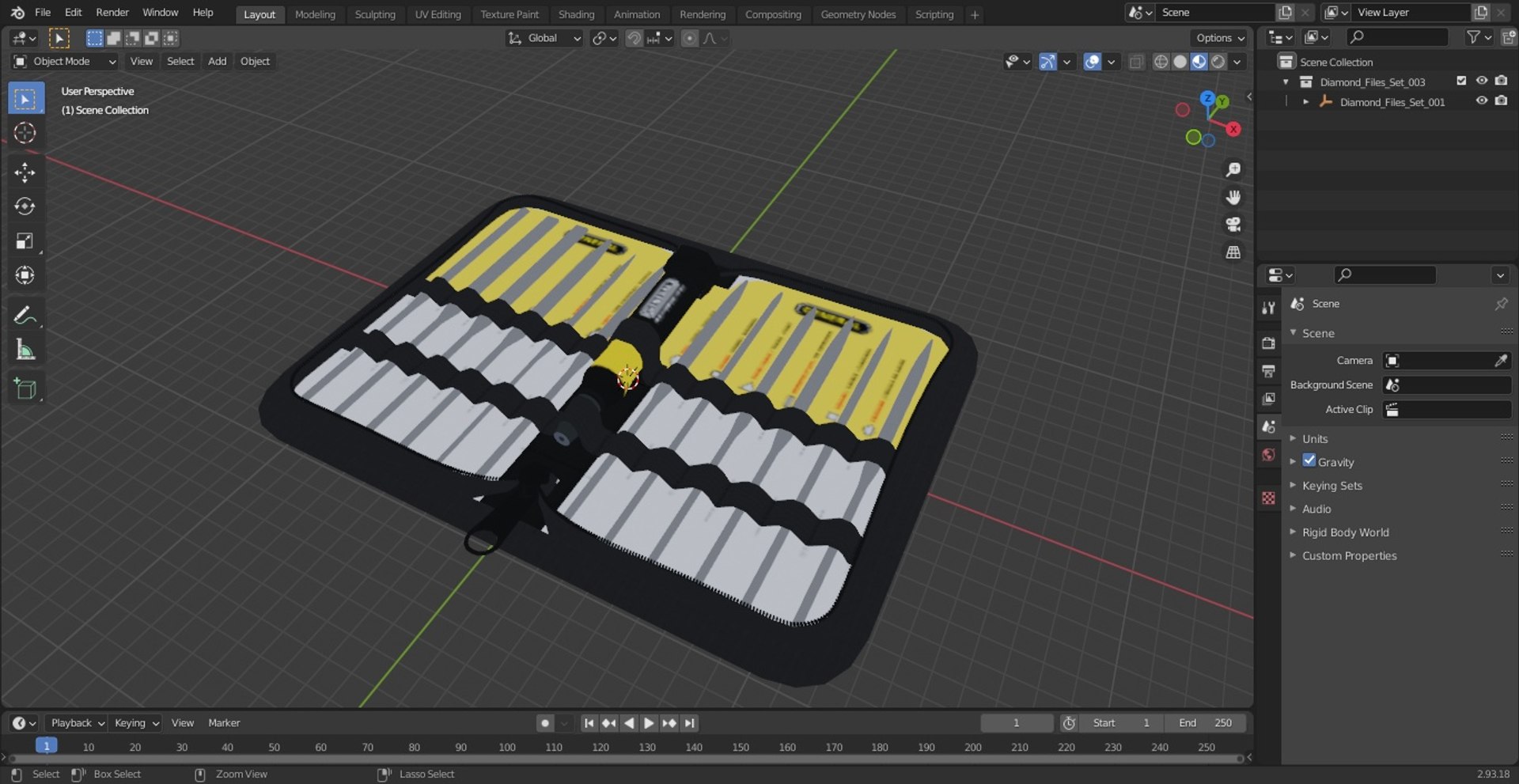 3D Diamond Files Set - TurboSquid 2080741