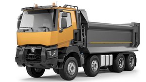 Renault K430 8x4 tipper 2016 3D