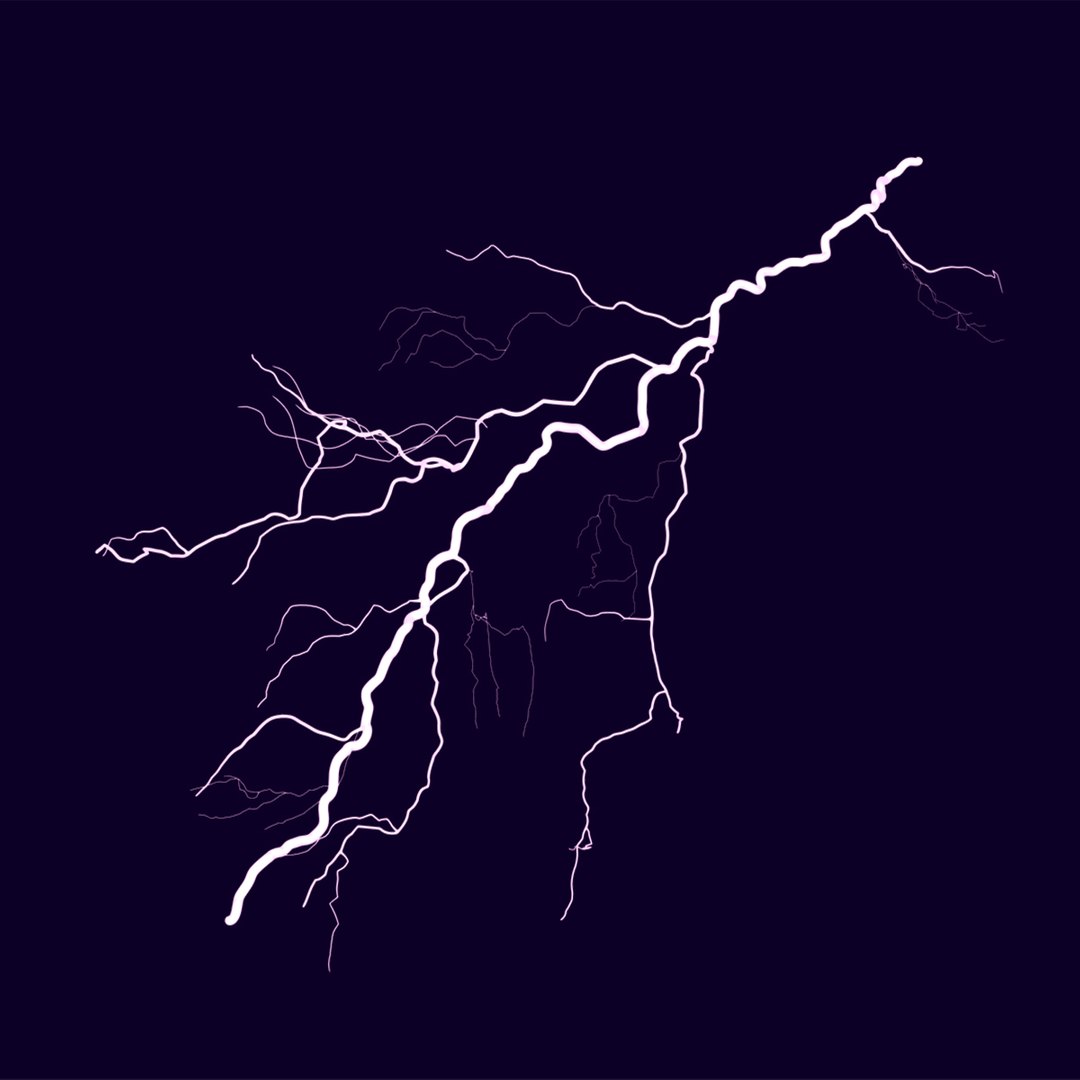 Lightning Storm 3D model preview
