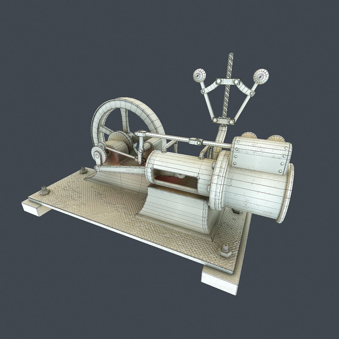 3D engine games model - TurboSquid 1541032