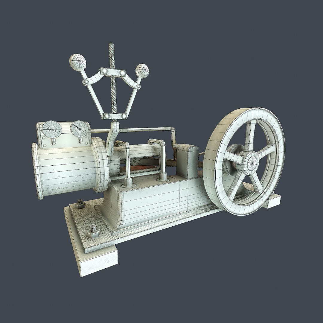 3D engine games model - TurboSquid 1541032