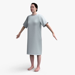 3D Female Patient model