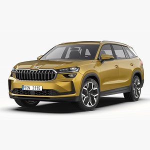 3D Skoda Kodiaq 2024