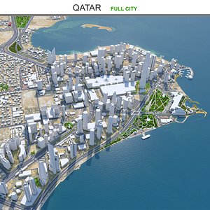 Qatar Full Country 3D