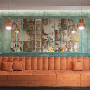 3D wall panel set 69