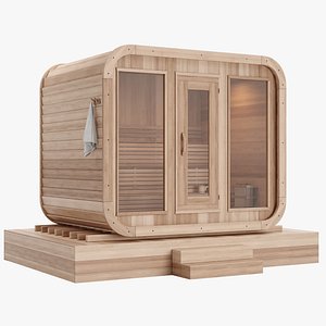Outdoor Luna Sauna 3D model