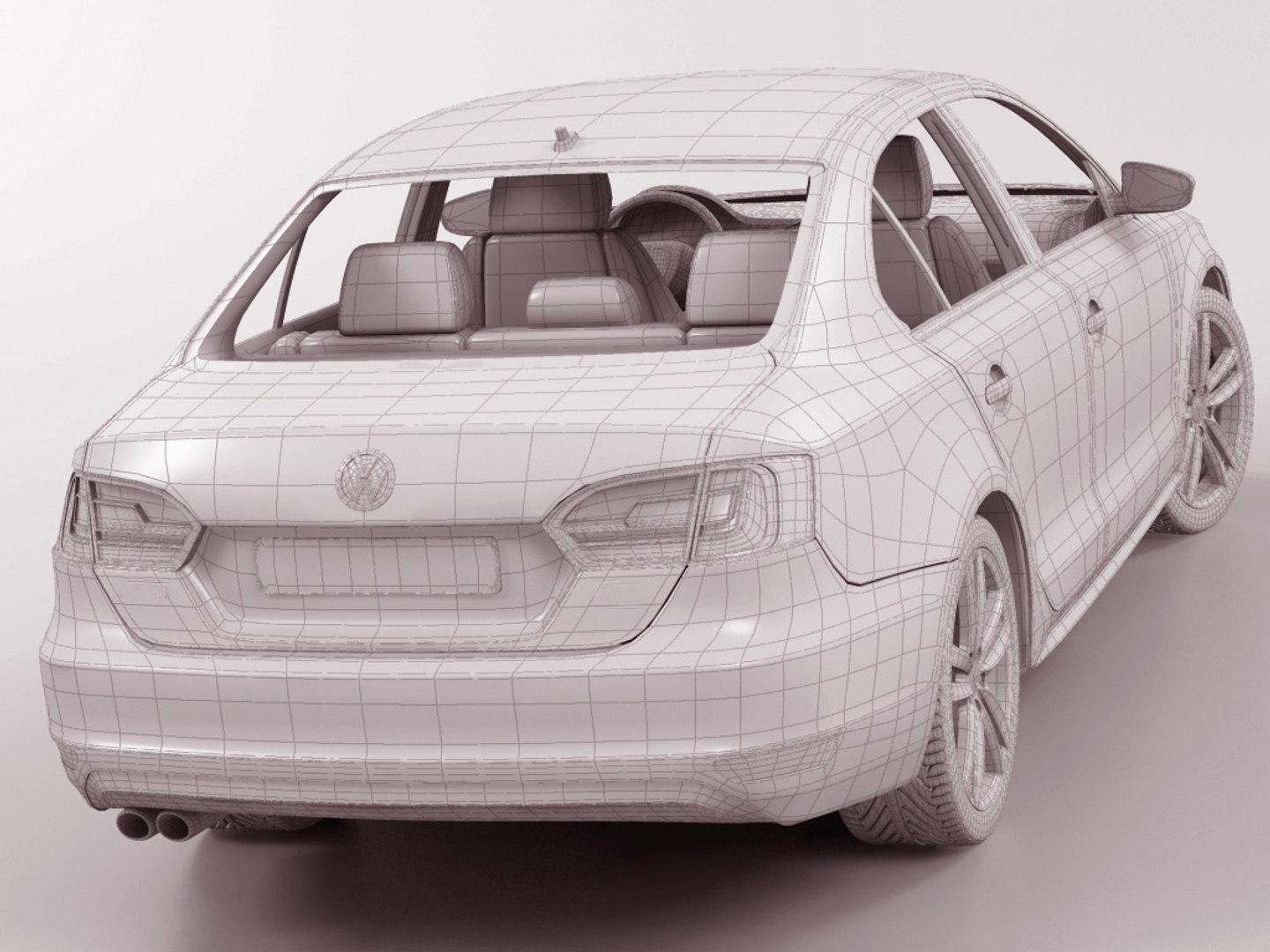 Volkswagen Jetta 3d model