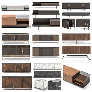 Sideboard cabinet collection 2 3D model