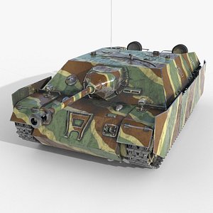 3D Jagdpanzer IV L48 model