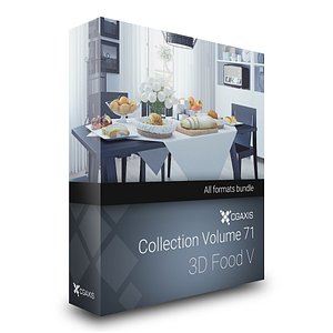 CGAxis Models Volume 71 - 3D Food V
