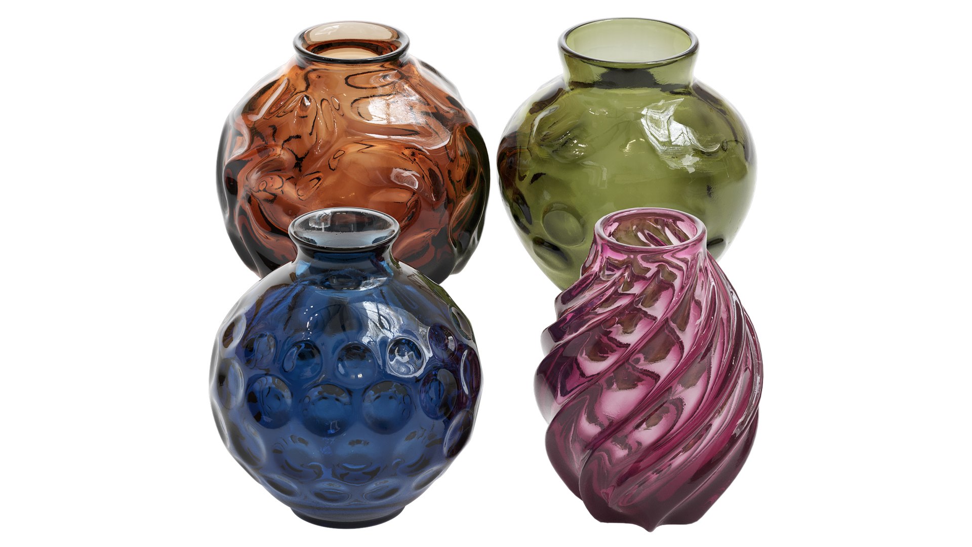 Vase Set Model - TurboSquid 2380001