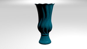 Blue vase