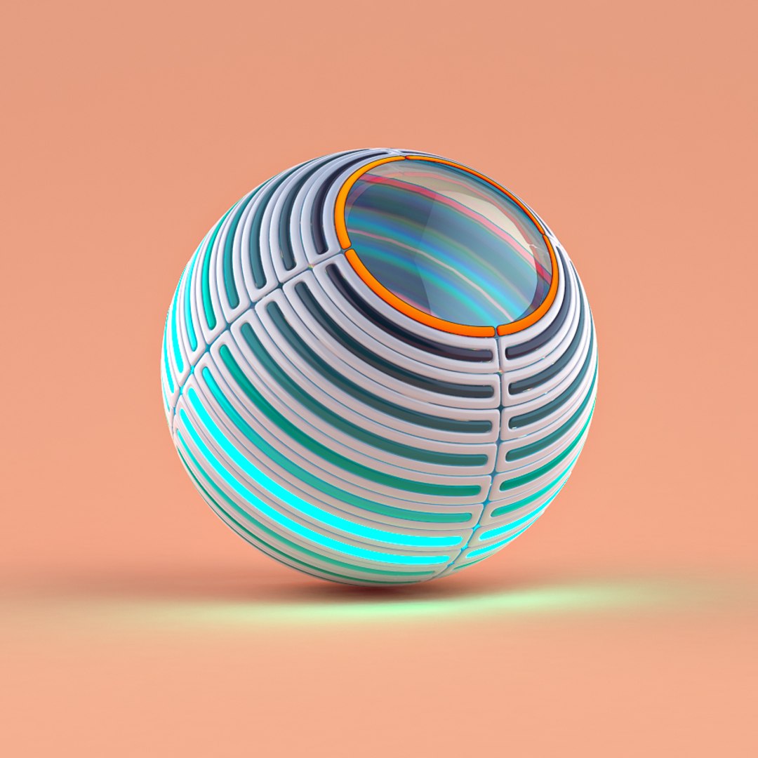 Abstract Sphere Model - TurboSquid 1789025