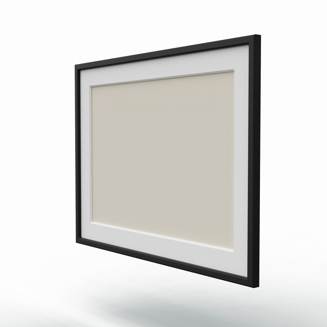 Picture Frame 3D Model - TurboSquid 1347346