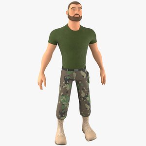 Stylized Soldier - PBR
