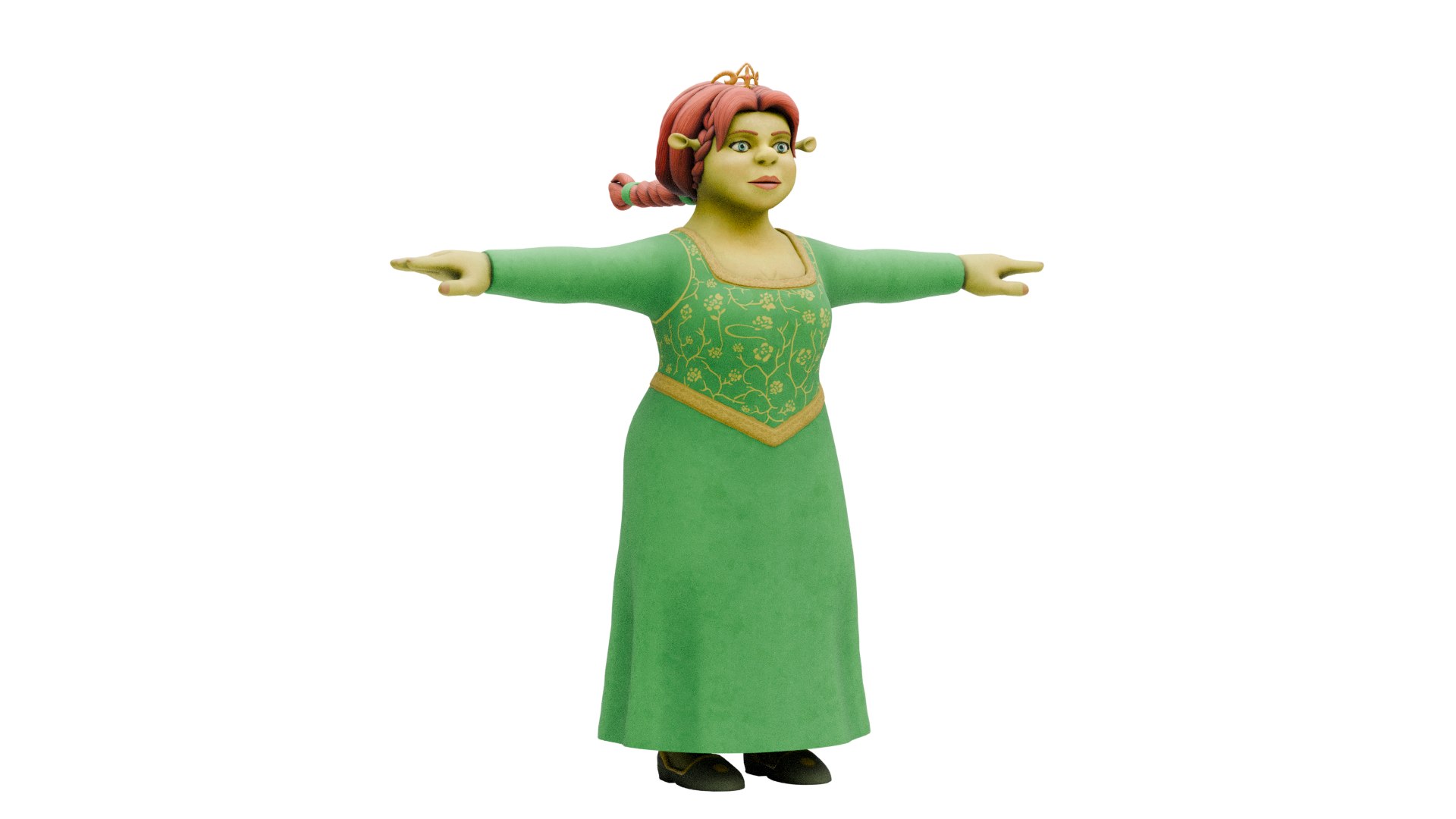 Princess Fiona 3D Model - TurboSquid 2450632