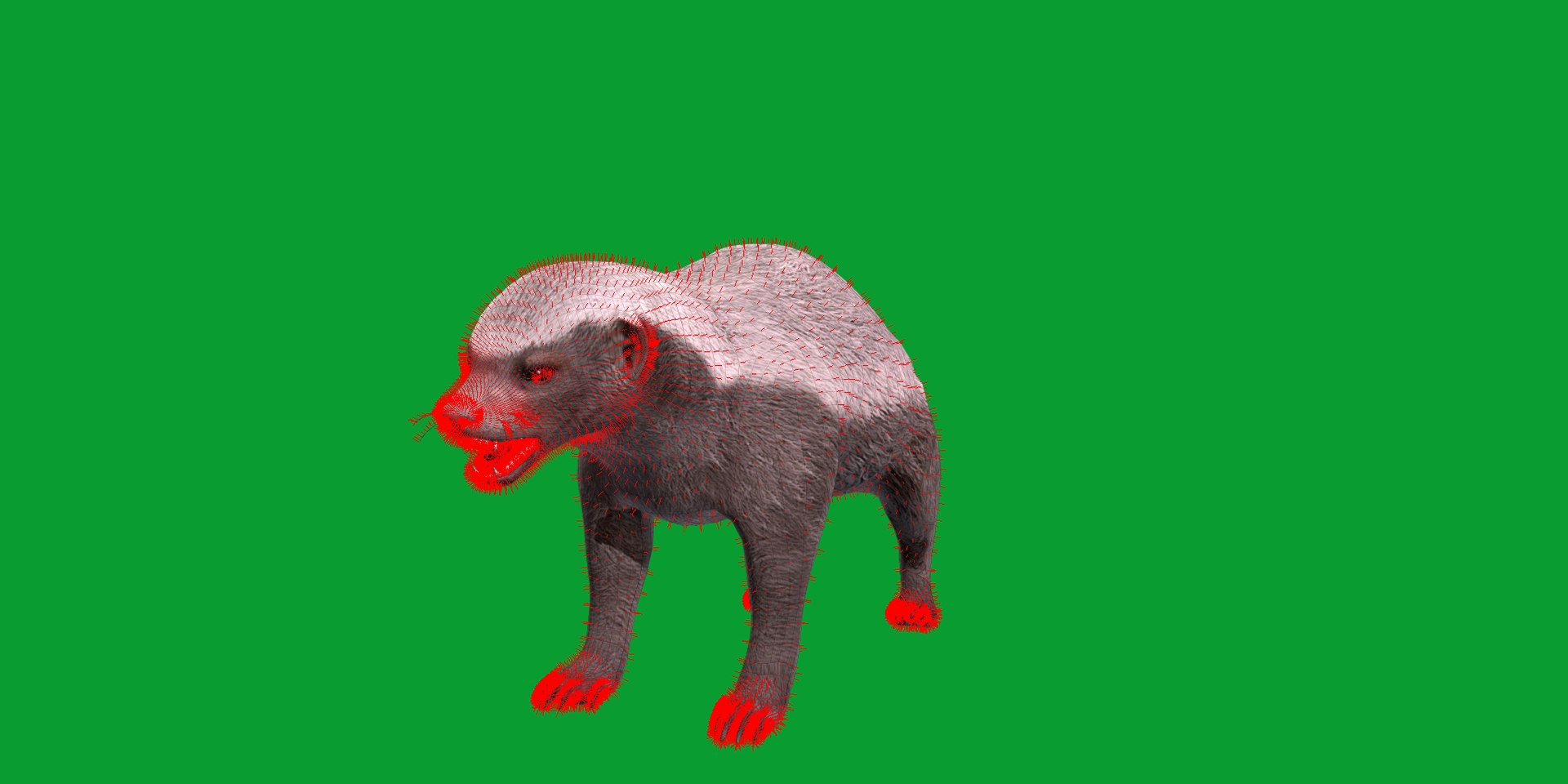 3D HoneyBadger https://p.turbosquid.com/ts-thumb/xz/OBWGb9/cl/ratel22/png/1786659312/1920x1080/fit_q87/8536e7b7b54729b0d9b4d05ab16517702dbcb6a2/ratel22.jpg