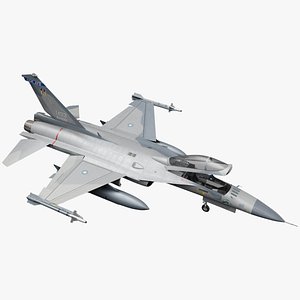 3D model Military Fighting Jet AIDC F-CK-1 Ching-Kuo Rigged for Maya